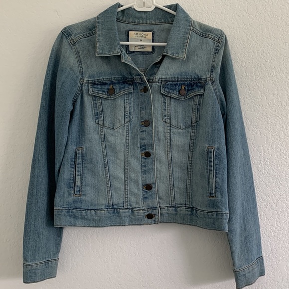 Sonoma Denim Jean Jacket Medium - Picture 1 of 9